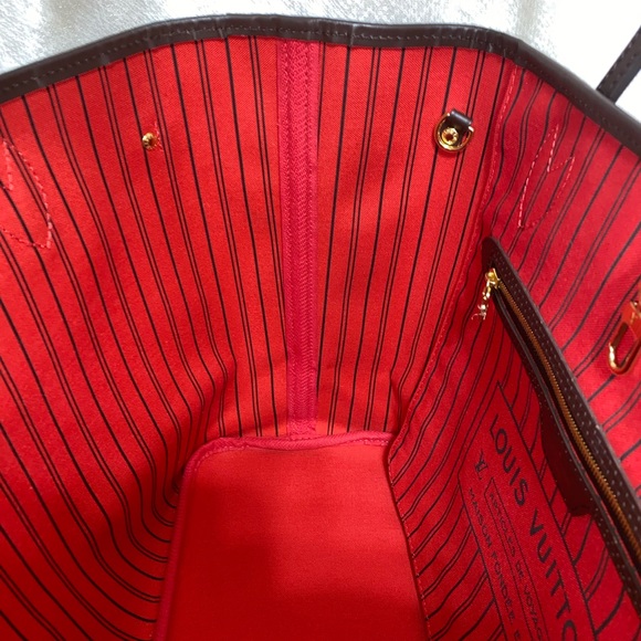 *SOLD*Louis Vuitton Damier Ebene Neverfull MM Tote - Picture 12 of 17